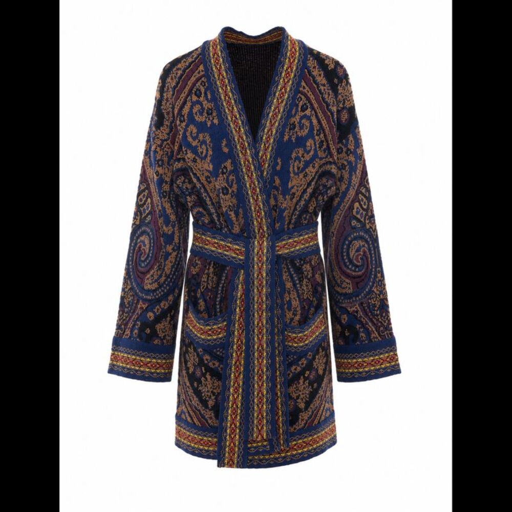 Etro Women Floral Paisley Print Cardigan